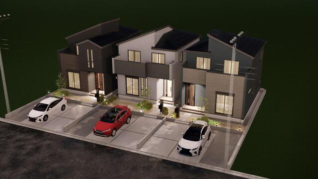 グラファーレ4342草加市青柳２８期５棟の外観②