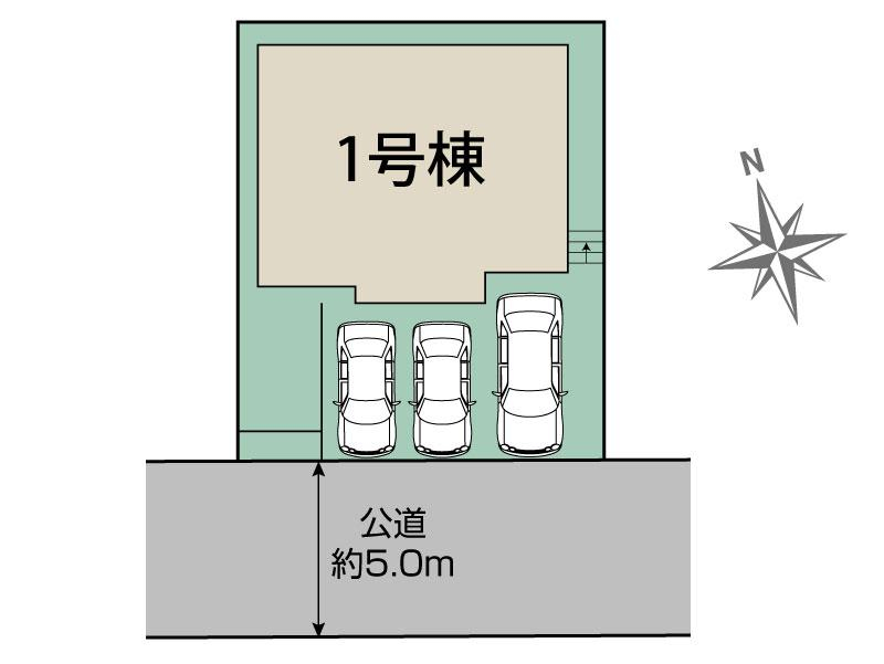 大和市上和田1棟 区画図