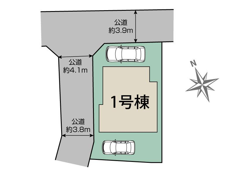 広島市南区山城町1棟 区画図