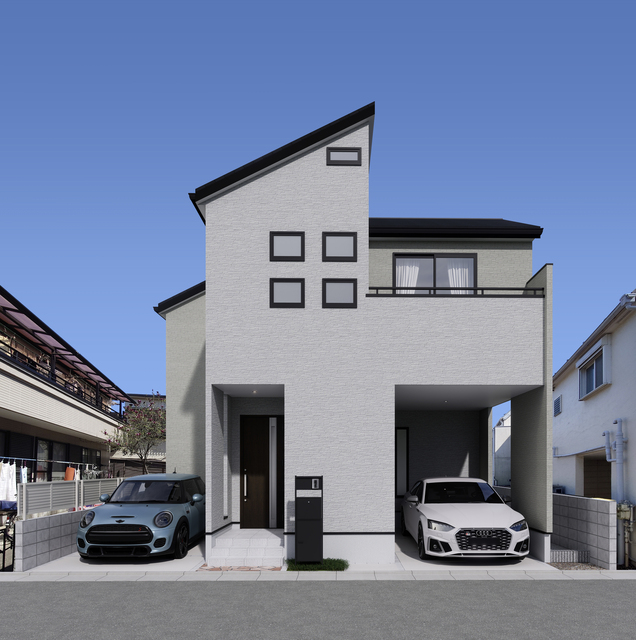 「見かけが好き」も物件選びの立派な決め手のひとつ（完成予想図（外観）