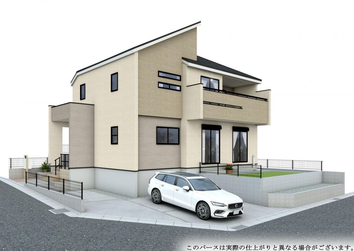 完成予定パース 仕様等、詳細は東栄住宅 千葉営業所【0120-57-1081】までお問合せください。