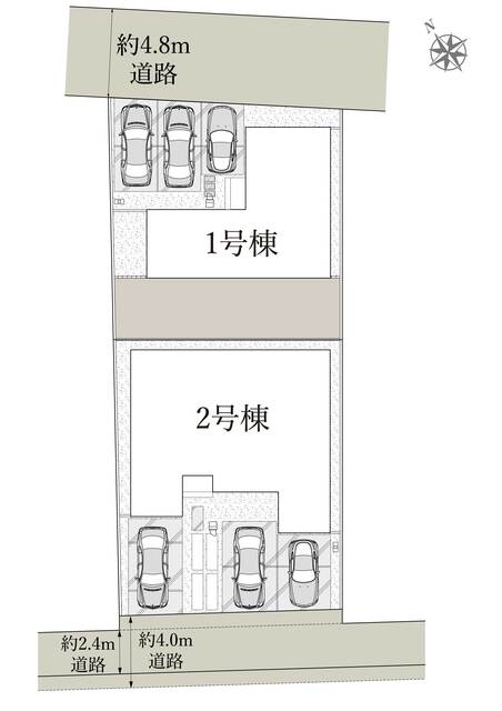 リナージュ西尾市一色町生田０１期の見取り図