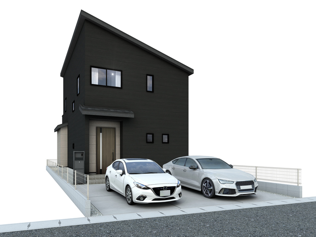 【1号棟】完成予想図（外観）