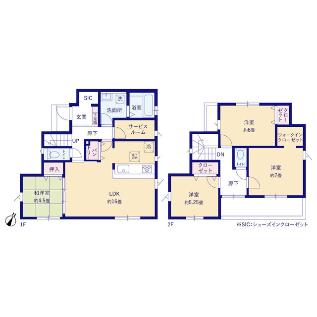 １号棟（間取り図）