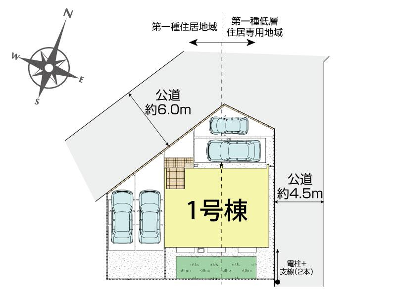 千葉市稲毛区宮野木町1棟 区画図