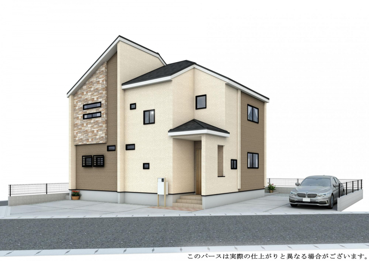 【完成予定パース】 仕様等、詳細は東栄住宅 千葉営業所【0120-57-1081】までお問合せください。
