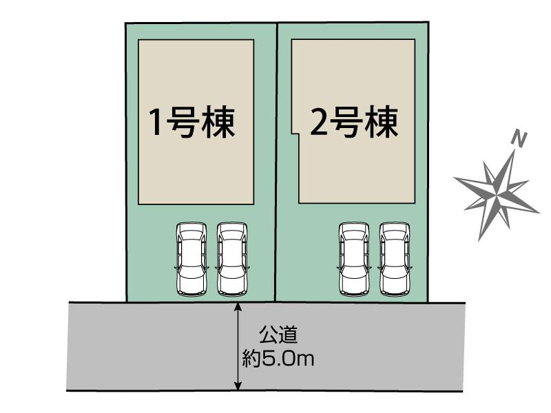 千葉市若葉区千城台南1丁目2棟 区画図