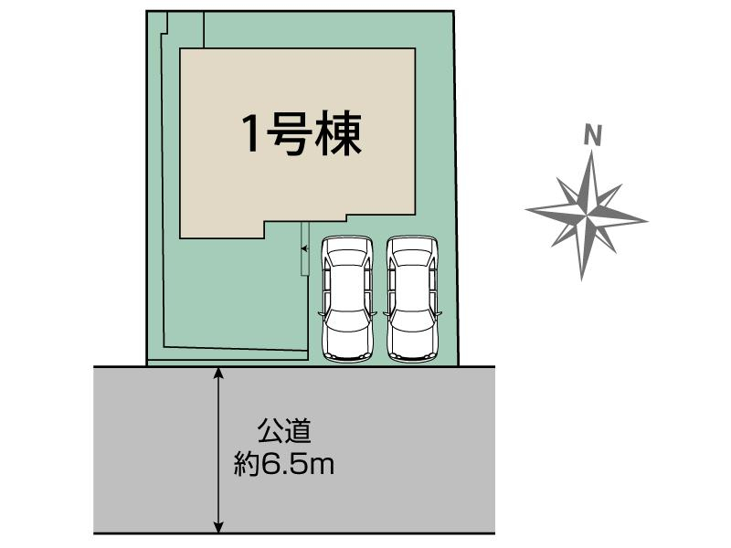 横浜市泉区上飯田町1棟  区画図