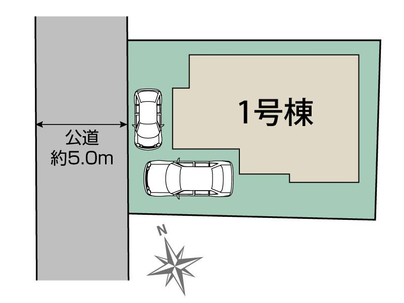 千葉市若葉区千城台南2丁目1棟 区画図