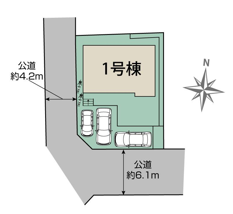 藤沢市本藤沢7丁目1棟 区画図
