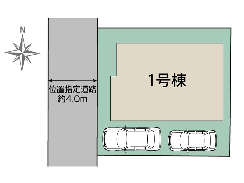 小金井市緑町3丁目1棟 区画図
