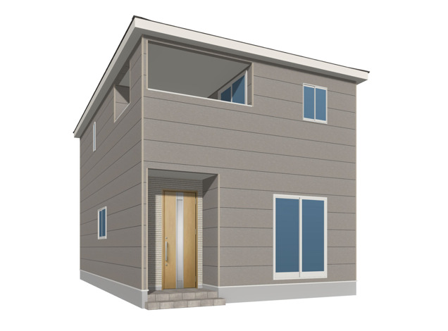 1号棟　外観（完成予想図）