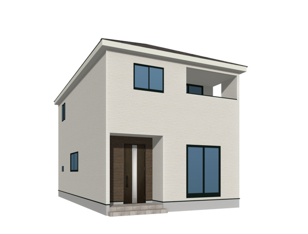 3号棟　外観（完成予想図）