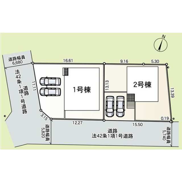 クレイドルガーデン高崎市足門町 第9の見取り図