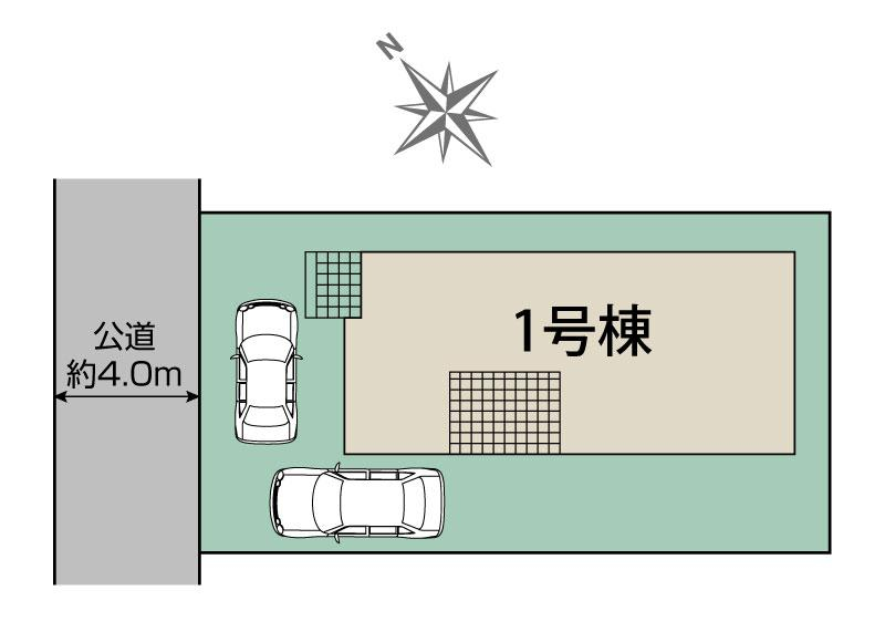 川崎市麻生区王禅寺東3丁目1棟 区画図
