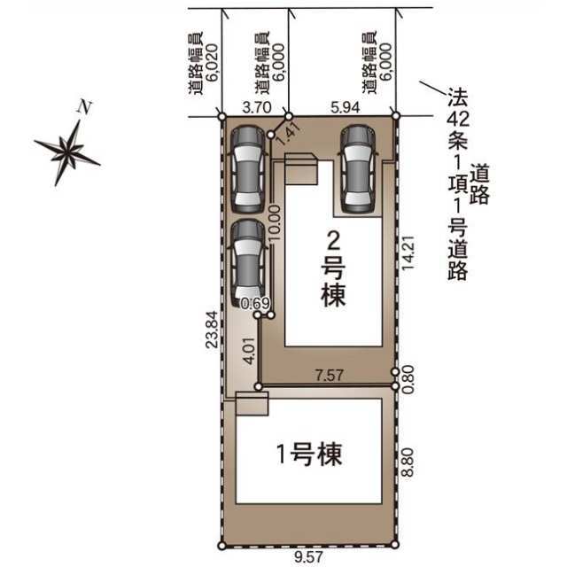 【販売中物件：1号棟】
