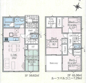 クレイドルガーデン山北町山北 第4の見取り図