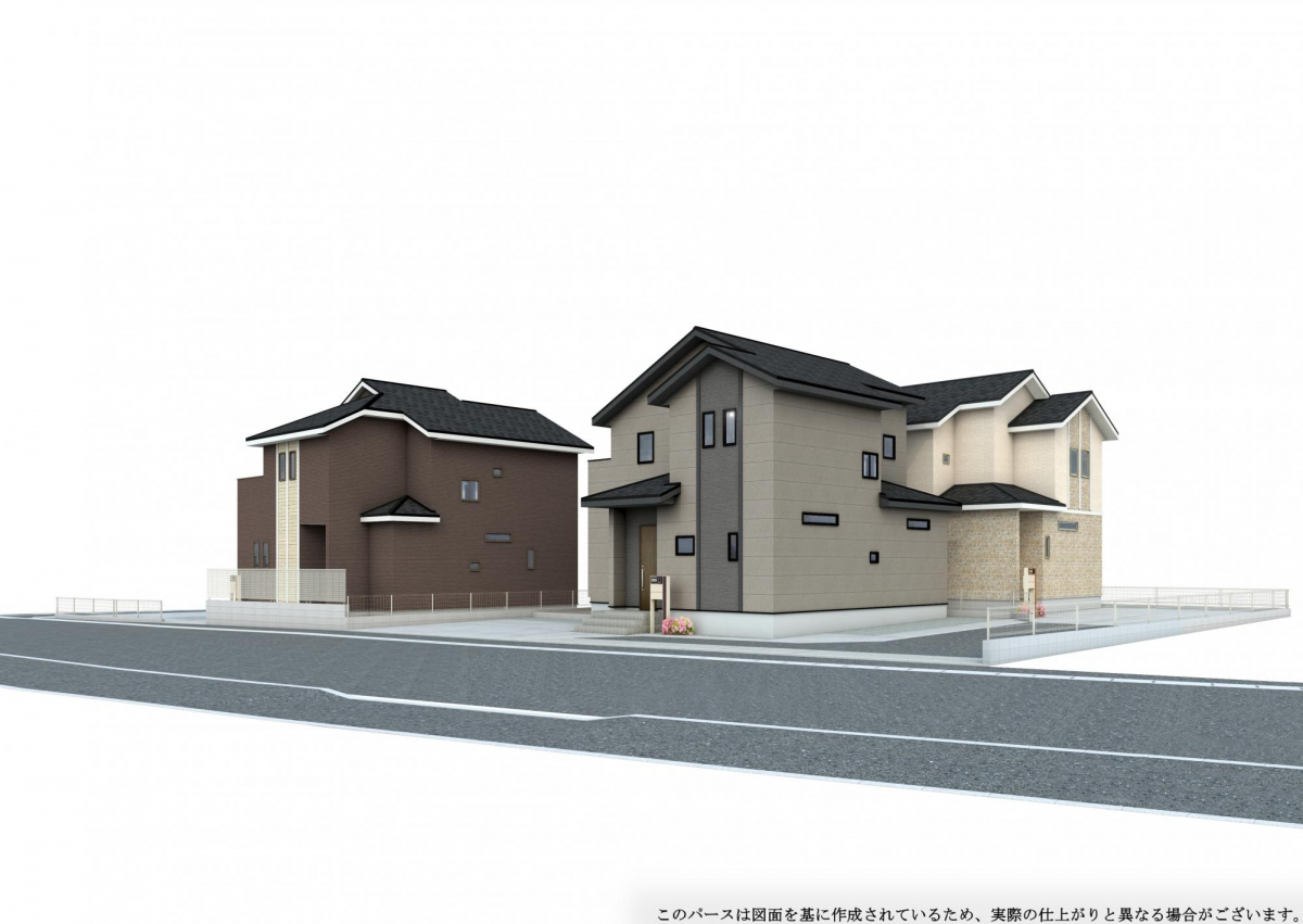 【完成予想図】 ◎近隣の完成物件もご案内可能です！◎