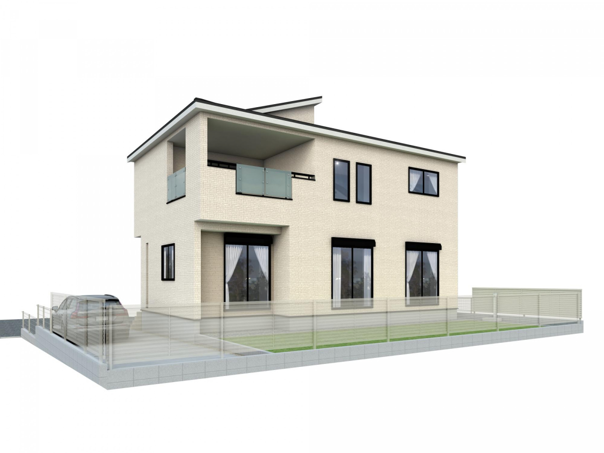 完成予想図（外観） 