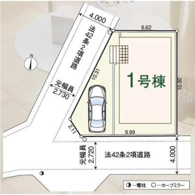クレイドルガーデン狭山市入間川 第25の見取り図