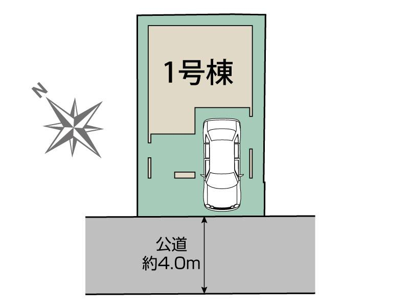 座間市相模が丘3丁目1棟 区画図