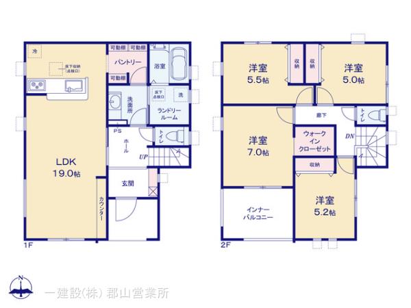リーブルガーデン横塚6丁目第7の見取り図