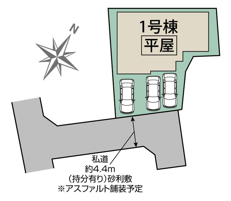入間市東町4丁目1棟 区画図
