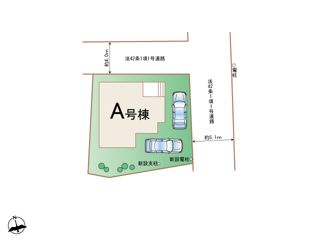 ハートフルタウン高崎市乗附町905番の見取り図