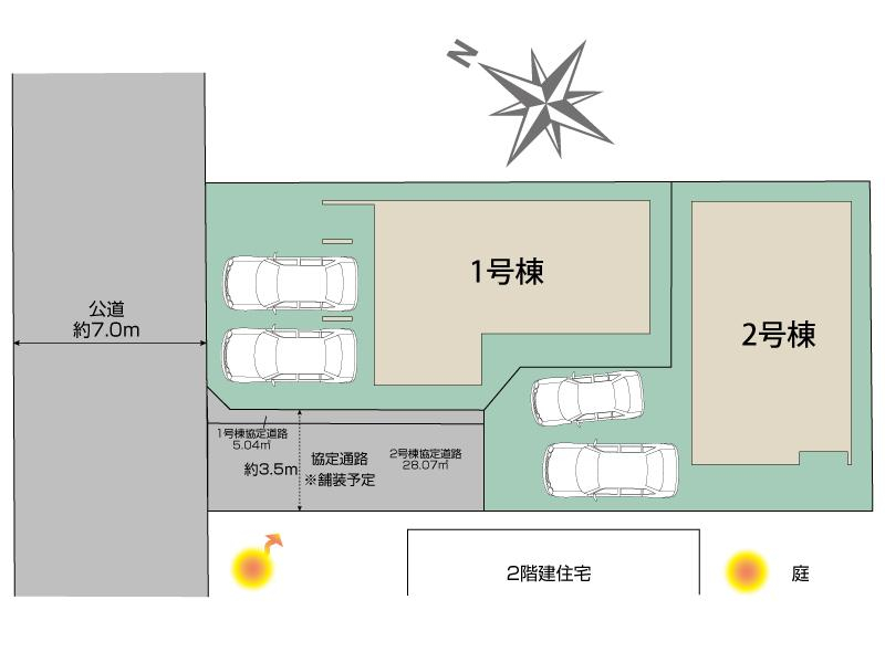 さいたま市緑区宮本1丁目2棟 区画図