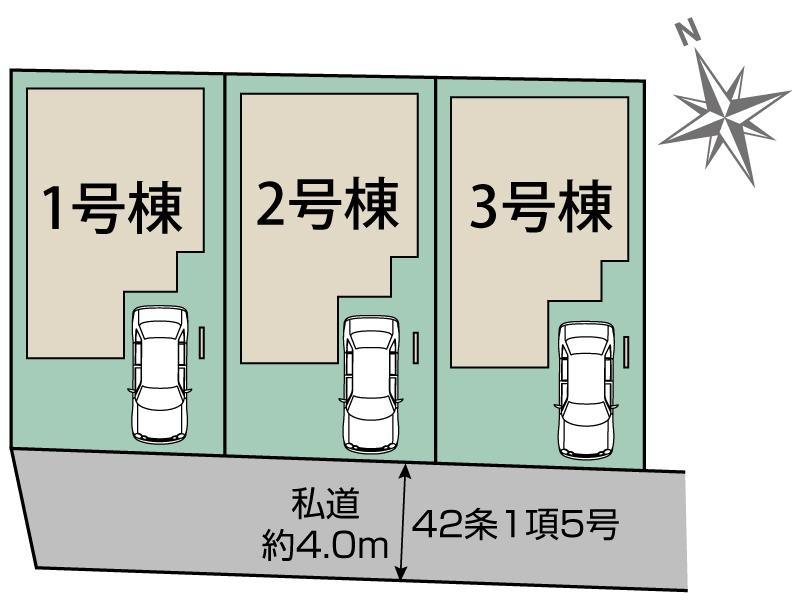 柏市桜台3棟 区画図