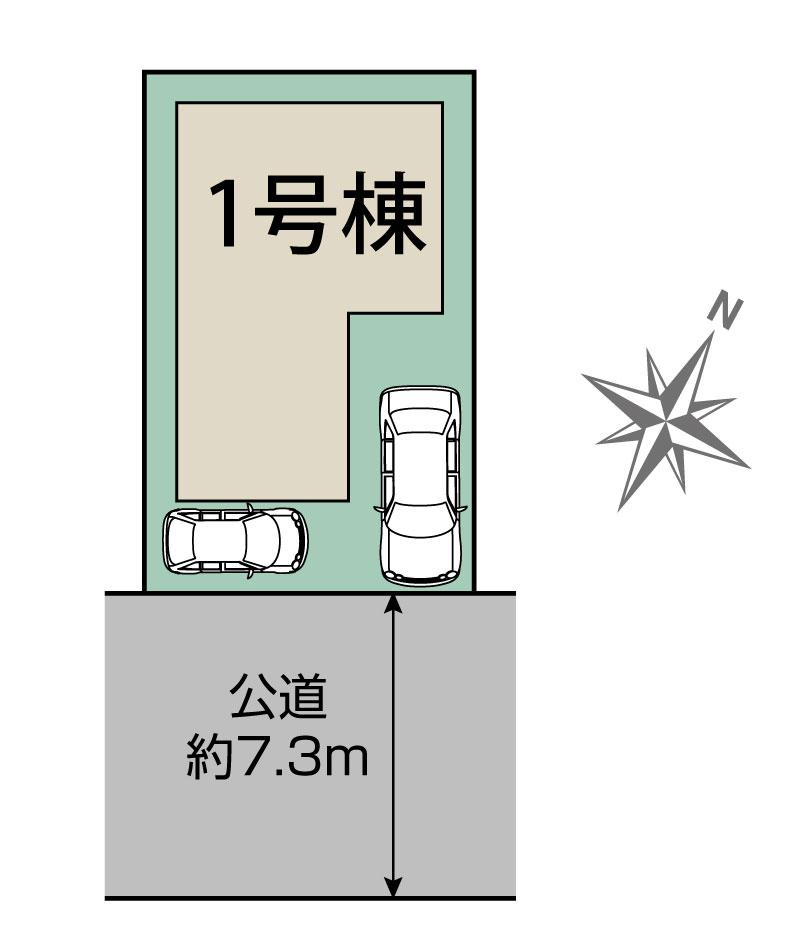 千葉市花見川区横戸町1棟 区画図
