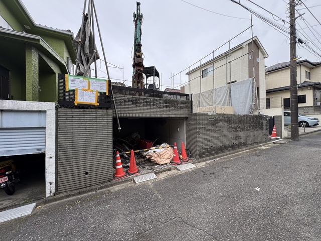 【1号棟】前面道路