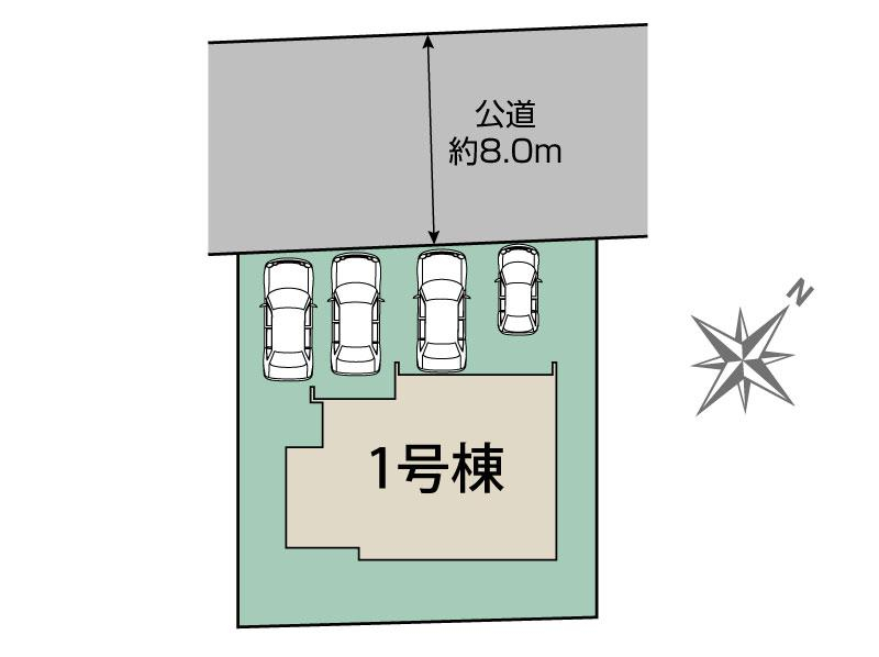 札幌市手稲区手稲本町5条1丁目1棟 区画図
