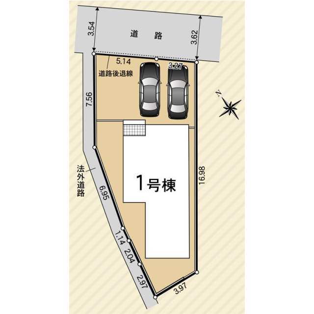 【販売中物件：1号棟】