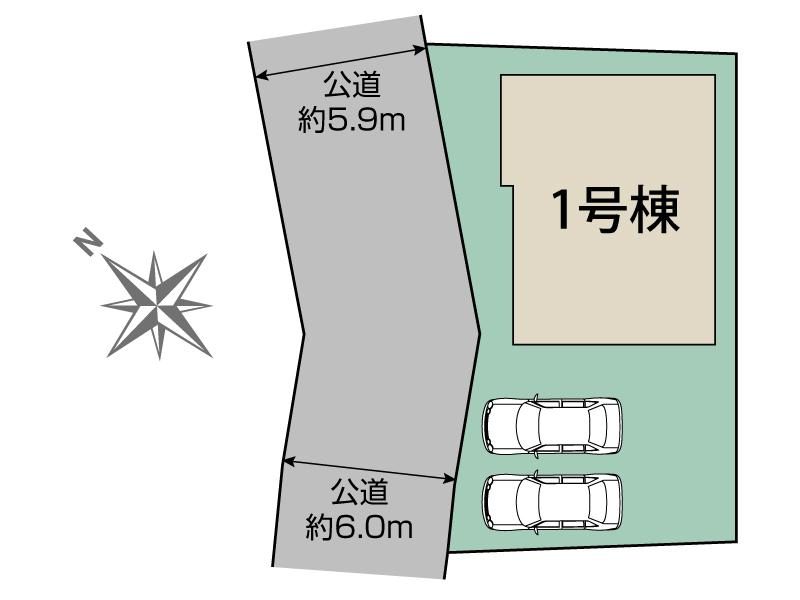 流山市東深井1棟 区画図