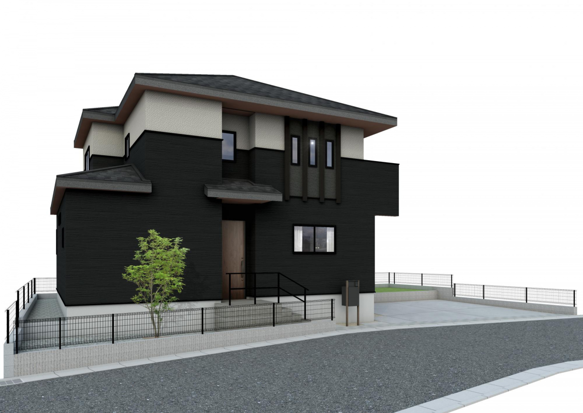 外観パース ※CGパースのため、完成物件と多少の差異が生じる場合があります。