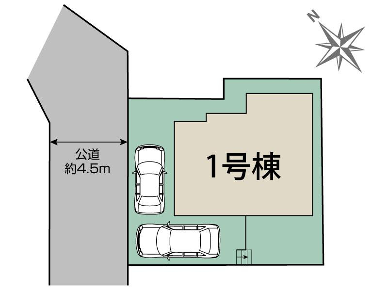 横浜市瀬谷区阿久和東2丁目1棟 区画図