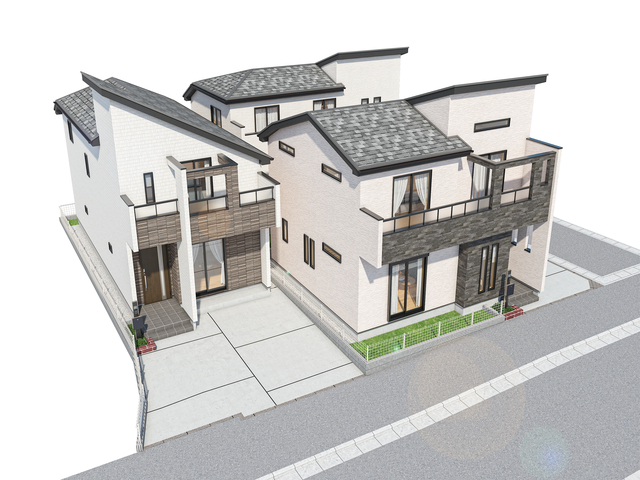 ハートフルタウン本八幡　市川市東菅野1丁目2050番　完成予想パースです♪