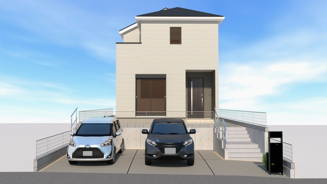 完成予想図1（1号棟）