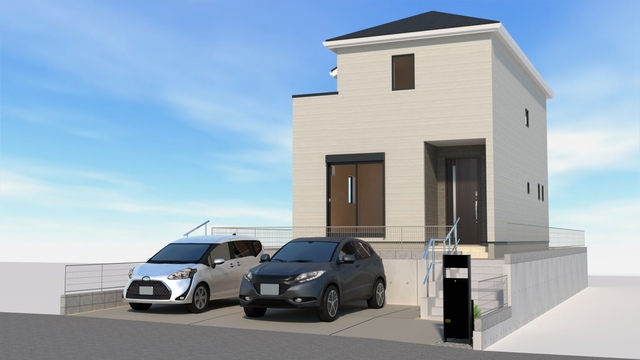 完成予想図1（2号棟）