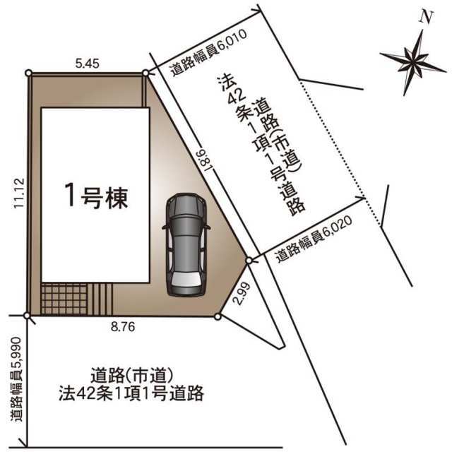 【販売中物件：1号棟】