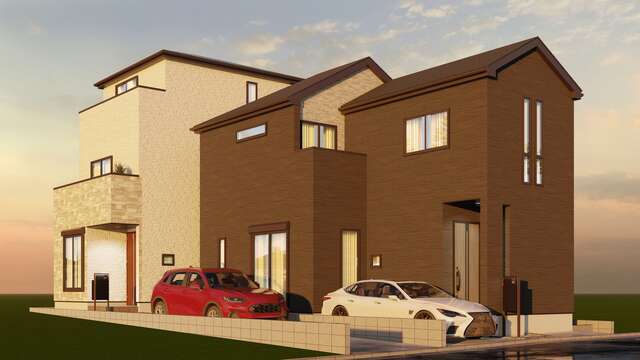 1号棟イメージパース☆現況優先となります