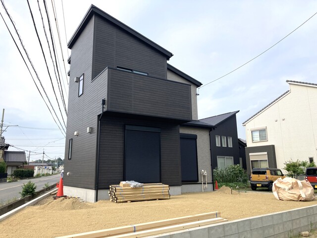 建物完成（外構未完）