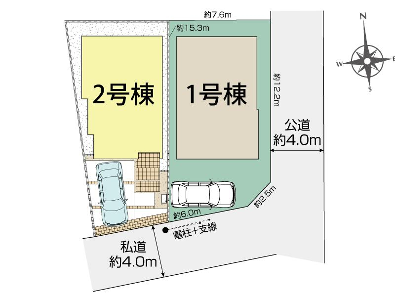 西東京市中町1丁目2棟 区画図