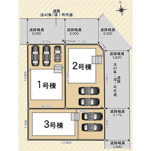 クレイドルガーデン沼津市西間門 第10の見取り図