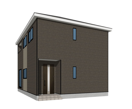 １号棟　外観（完成予想図）