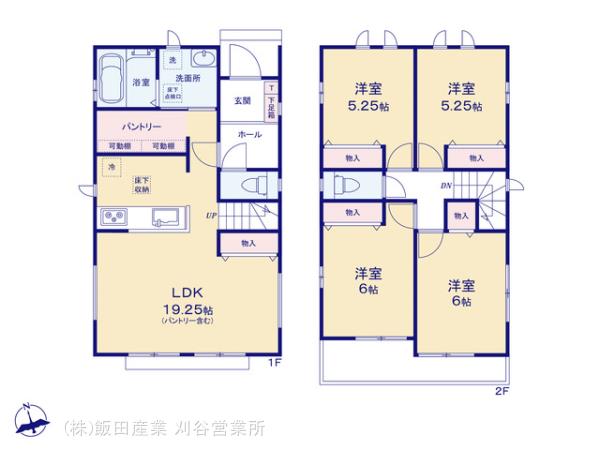 ハートフルタウン瀬戸市東吉田町13番の見取り図