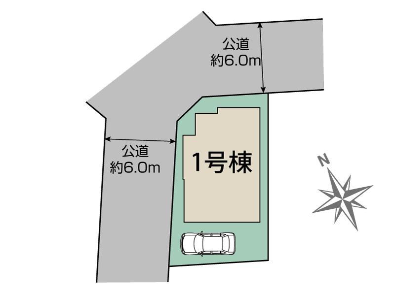 練馬区南大泉3丁目2期1棟 区画図