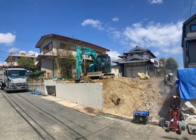 リーブルガーデン須磨区北落合３期の外観②