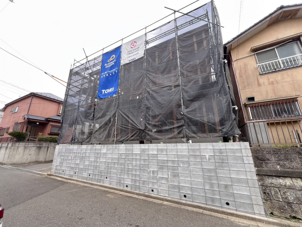 建築中（4.17撮影） 